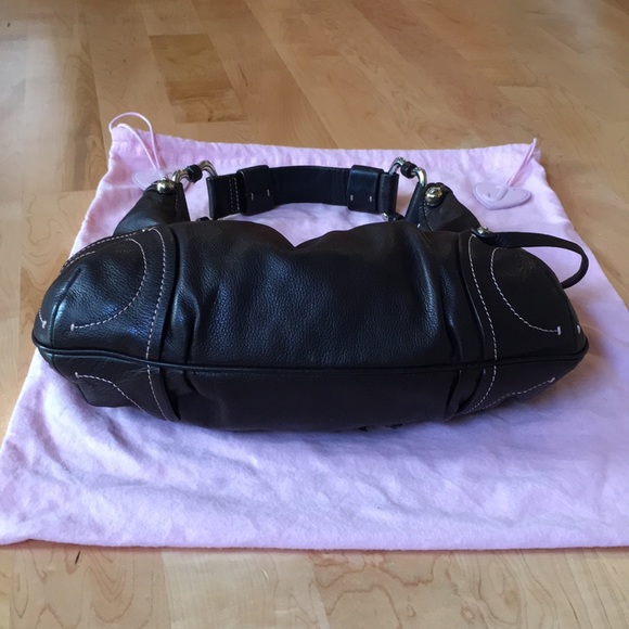 Juicy Couture Vintage Genuine Leather Shoulder Bag - Picture 10 of 15